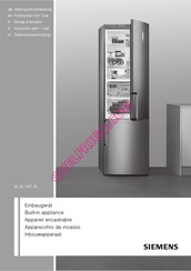 Siemens KI..R serie Gebrauchsanweisung