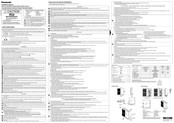 Panasonic WH-MXC09J3E8 Installationshandbuch