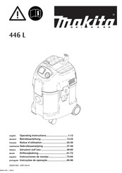 Makita 446 L Bedienungsanleitung
