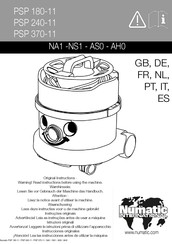 Numatic AS0 Anweisungen