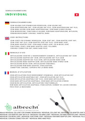 Albrecht INDIVIDUAL CDS MICRO JOINT Gebrauchsanweisung