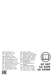 Husqvarna LC 247 Bedienungsanweisung