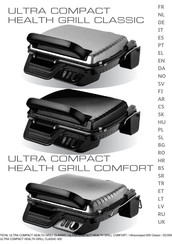 TEFAL Ultra Compact Health Grill Classic Handbuch