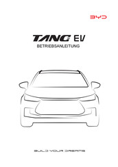 Byd TANG EV 2024 Betriebsanleitung