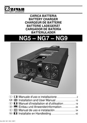 Zivan NG7 Installations- Und Benutzerhandbuch