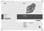 Bosch PSM 18 LI Anweisungen