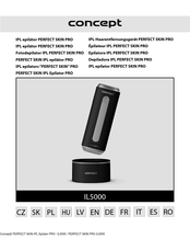 Concept2 PERFECT SKIN PRO IL5000 Handbuch