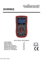 Velleman DVM902 Benutzerhandbuch