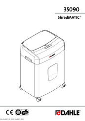 Dahle ShredMATIC 90 Anweisungen