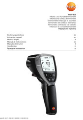 testo 835 Bedienungsanleitung