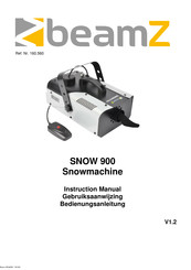 Beamz SNOW900 RGB LED Bedienungsanleitung
