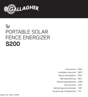 Gallagher S200 Anweisungen