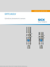 SICK GRTE18V Bedienungsanleitung