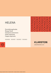 Klarstein HELENA 10034100 Handbuch