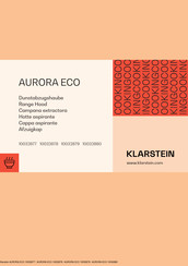 Klarstein AURORA ECO 10032877 Handbuch