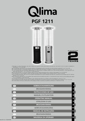 Qlima PGF 1211 Betriebsanleitung