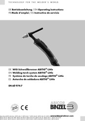 Abicor Binzel ABITIG Little 180W Bedienungsanleitung