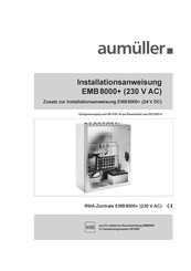 AUMÜLLER EMB 8000+ Installationsanweisung