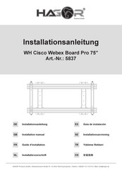 HAGOR 5837 Installationsanleitung