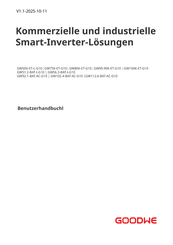 Goodwe GW112.6-BAT-AC-G10 Benutzerhandbuch