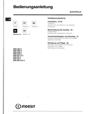 Indesit VRH 60 X Bedienungsanleitung