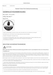 Bestway STEEL PRO 56679 Gebrauchsanweisung
