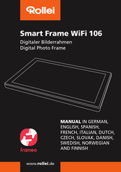 Rollei Smart Frame WiFi 106 Anleitung
