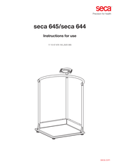 Seca 644 Bedienungsanleitung