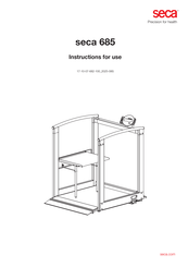 Seca 685 Bedienungsanleitung