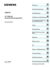Siemens SIMATIC S7-1200 G2 Systemhandbuch