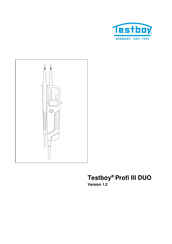 TESTBOY Profi III LCD Bedienungsanleitung