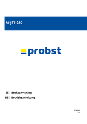 probst 52700029 Betriebsanleitung