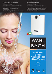 Wahl Bach UTS 10 Benutzerhandbuch