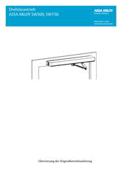 Assa Abloy SW300 Originalbetriebsanleitung