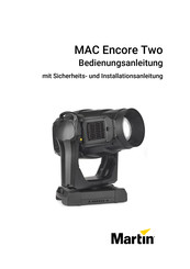 Martin MAC Encore Two Bedienungsanleitung