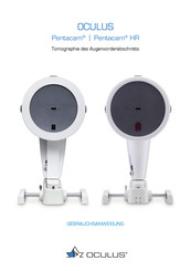 OCULUS Pentacam Gebrauchsanweisung
