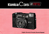 Konica C35 AF2 Bedienungsanleitung