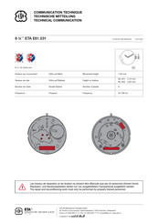 Eta E61.031 Technische Mitteilung