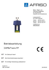 AFRISO CAPBs FP10 Betriebsanleitung