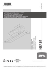 BFT Igea BT Montageanleitung