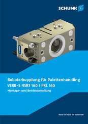 Schunk VERO-S NSR3 160 Montage- Und Betriebsanleitung