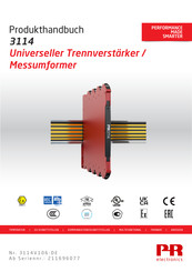 Pr Electronics 3114 Produkthandbuch