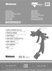 WALMEC Walcom SLIM HVLP SP Anweisungen