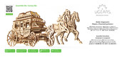 UGEARS Postkutsche Aufbauanleitung