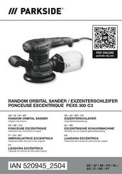 Parkside 520945 2504 Originalbetriebsanleitung