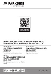 Parkside Performance HG13563 Bedienungsanleitung/Originalbetriebsanleitung