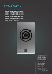 Cecotec BOLERO SQUAD GN 1200S INOX Bedienungsanleitung