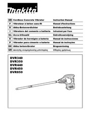 Makita DVR350 Betriebsanleitung