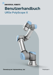 universal robots UR5e Benutzerhandbuch