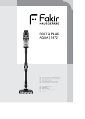 Fakir BOLT X PLUS AQUA 8472 Bedienungsanleitung